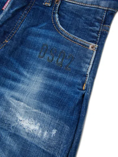 Dsquared2 Amelia Jeans In Blue