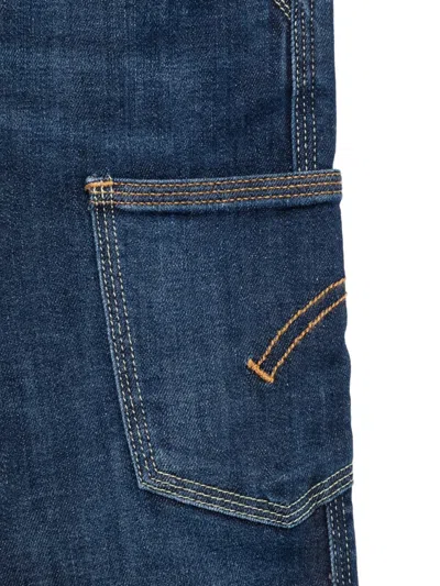 Dondup Cuffed Jeans In Blue