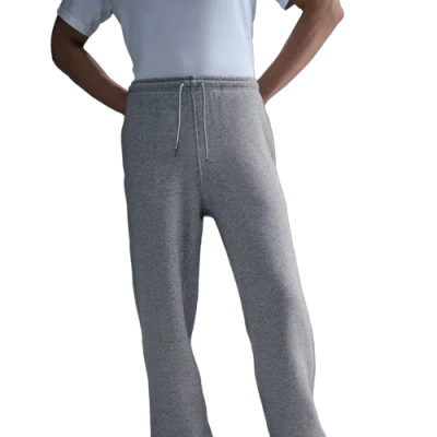 Nike Mens  Open Hem Club Pants In Gray