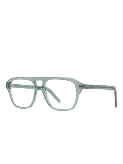 Givenchy Square-frame Glasses In Green
