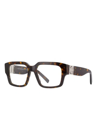 Givenchy Square-frame Glasses In Brown