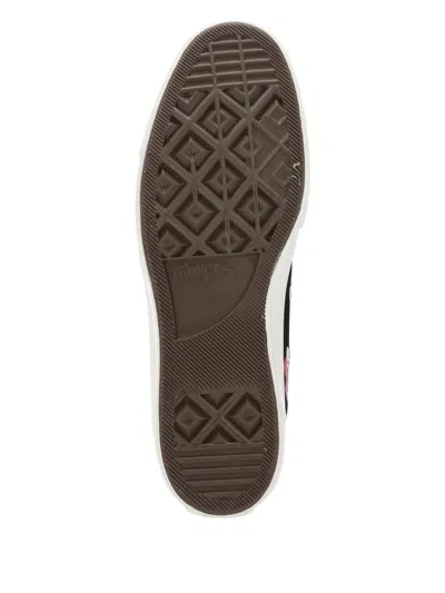 Comme Des Garçons Play X Converse Heart-print High-top Sneakers In Black