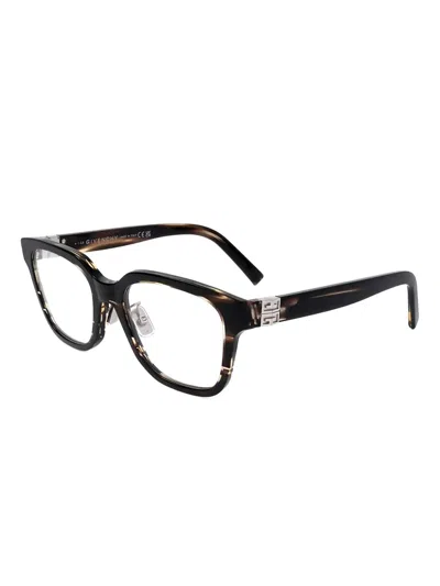 Givenchy Square-frame Glasses In Brown