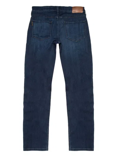 Paige Federal Slim Straight-leg Denim Jeans In Blue