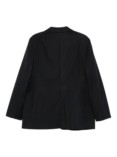 Marc O'polo Notched Two-button Blazer In Black