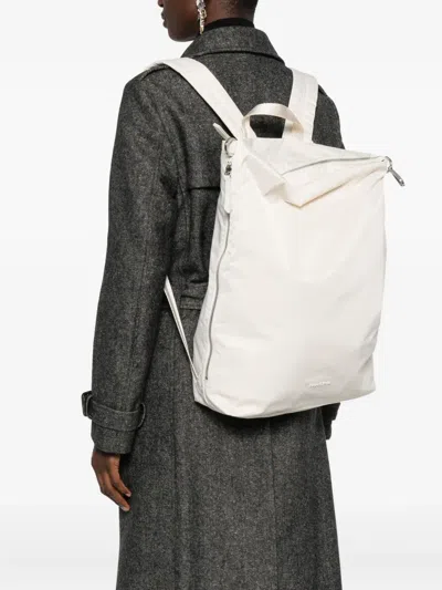 Marc O'polo Zip Adjustable Backpack In Neutral