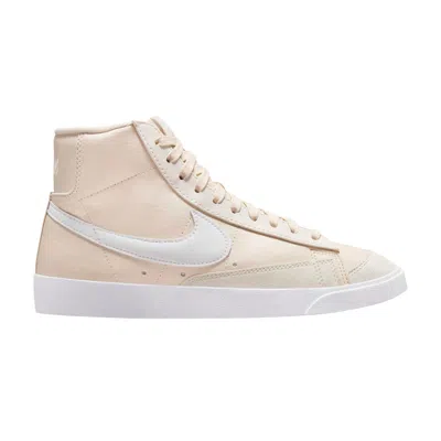 Pre-owned Nike Wmns Blazer Mid '77 Next Nature 'light Orewood Brown' | Cream | Women's Size 7.5 In White