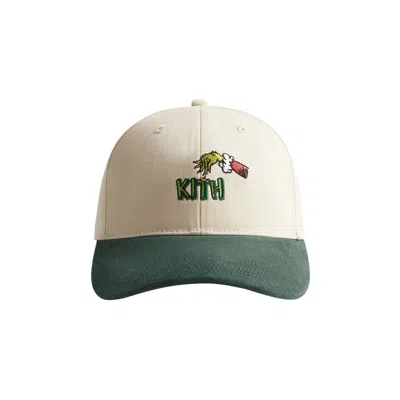 Pre-owned Kith X The Grinch Suede Brim Aaron Cap 'sandrift' | Multi-color | Men's Size Onesize