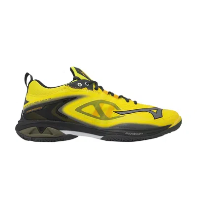Pre-owned Mizuno Wave Claw Neo 3 Wide 'yellow Black' | Men's Size 9.5