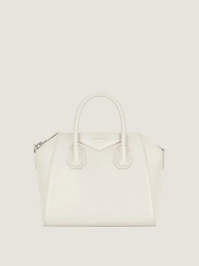 Givenchy Mini Antigona Bag In Aged Leather In Multi