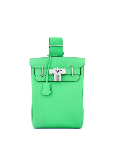 Pre-owned Pre-owned Hermes  Hermes Pm Hac A Dos Backpack Togo In Green