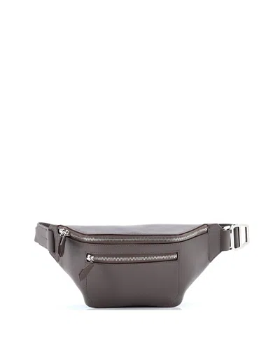 Pre-owned Pre-owned Hermes  Hermes Pm Cityslide Belt Bag Evercolor In Gray