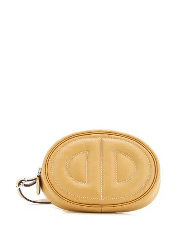 Pre-owned Pre-owned Hermes  Hermes In-the-loop Belt Bag Verso Swift In Brown