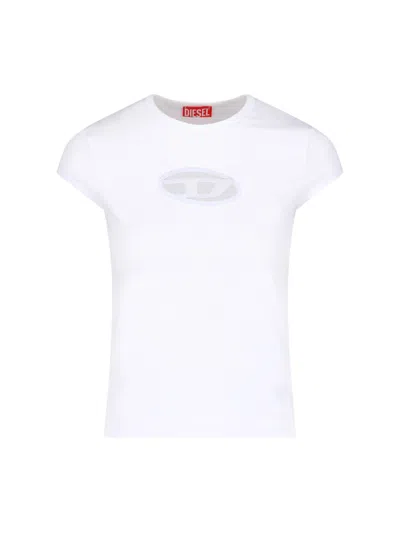 Diesel Angie T-shirt In White