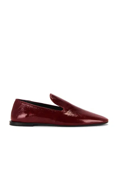 Jil Sander Loafer In Burgundy