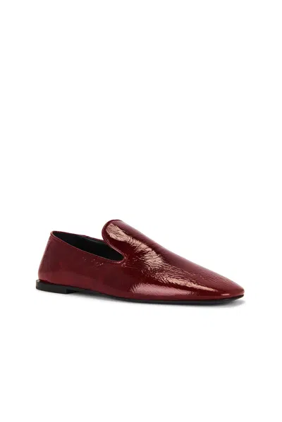 Jil Sander Loafer In Burgundy