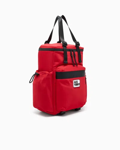 Armani Exchange Backpacks In Red