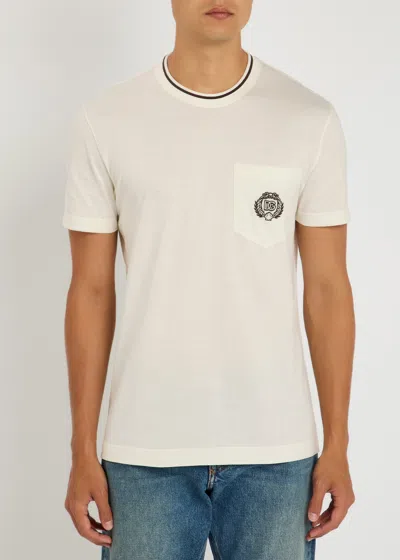 Dolce & Gabbana Jersey T-shirt In Neutral