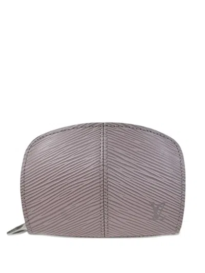 Pre-owned Louis Vuitton 2001 Porte Monnaie Z Wallet In Purple