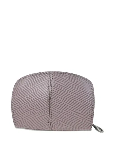 Pre-owned Louis Vuitton 2001 Porte Monnaie Z Wallet In Purple