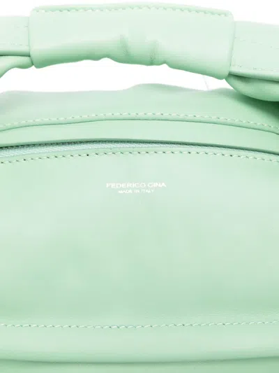 TORTELLINO 迷你结饰三角形手提包