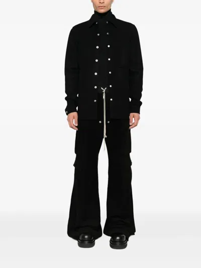 Rick Owens Concordians Cargobelas In Black