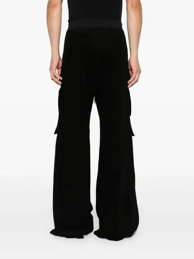 Rick Owens Concordians Cargobelas In Black