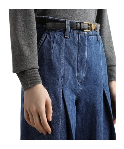 Dolce & Gabbana 5 Pocket Denim Pants In Blue