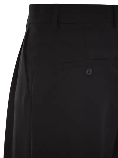 Weekend Max Mara Belt Loop Casual Pants In Black