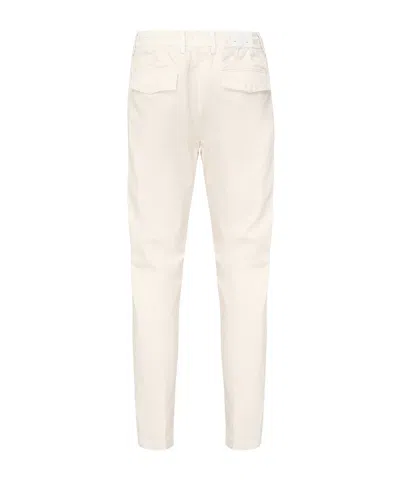 Eleventy Drawstring Trousers In White