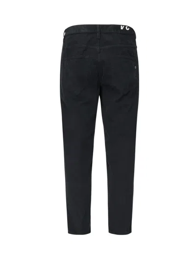 Dondup Five-pocket Denim Jeans In Black