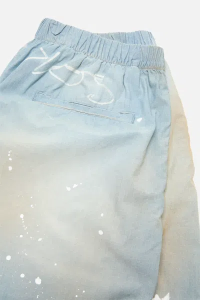 Acne Studios Logo-stamp Shorts In Multi