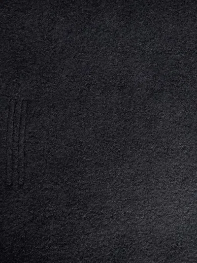 Rick Owens Rectangular-shape Scarf In Black