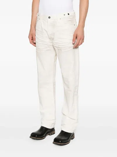 Mastercraft Union Button-fly Jeans In Pink