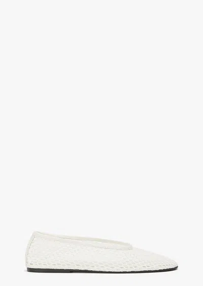 Tony Bianco Mazey White Mesh In White