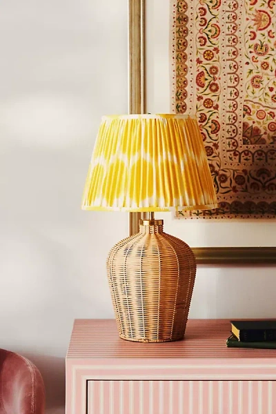 Pooky The Regular Rattle Rattan Table Lamp