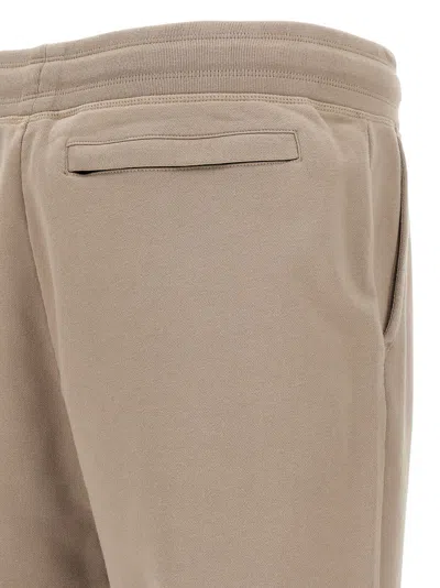 Canada Goose Cotton Track-pants With Ribbed Cuffs In Gray