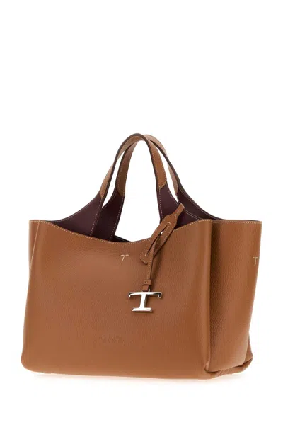 Tod's Mini Leather Bag In Brown