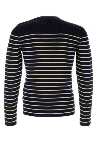 Prada Maglione In Lana Ricamata Uomo In Multi