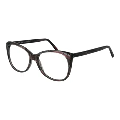 Andy Wolf Gray Unisex Optical Frames In Black