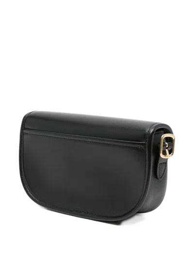 Bally Leather Crossbody Bag In Black