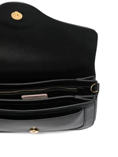 Coccinelle C-me Medium Shoulder Bag In Black
