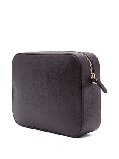 Coccinelle Tebe Small Shoulder Bag In Purple