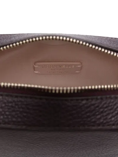 Coccinelle Tebe Small Shoulder Bag In Purple