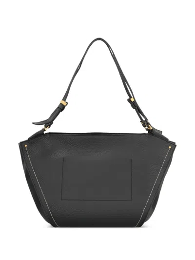 Gianni Chiarini Common Projects Bball Slim Gum Sole Sneakers In Black