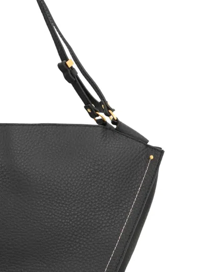 Gianni Chiarini Common Projects Bball Slim Gum Sole Sneakers In Black