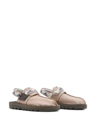 Reebok Slingback Geometric-pattern Trainers In Brown