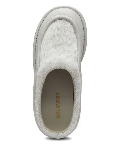 Axel Arigato Pillow Platform Mules In White