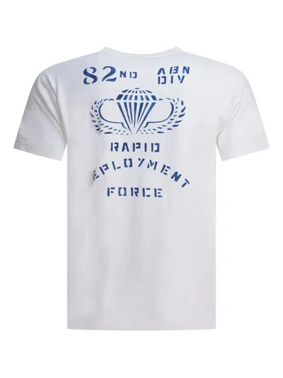 Buzz Rickson's 82nd Airborne Division Graphic T-shirt In White
