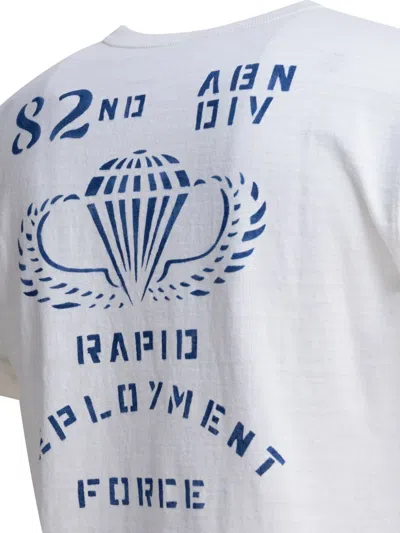 Buzz Rickson's 82nd Airborne Division Graphic T-shirt In White